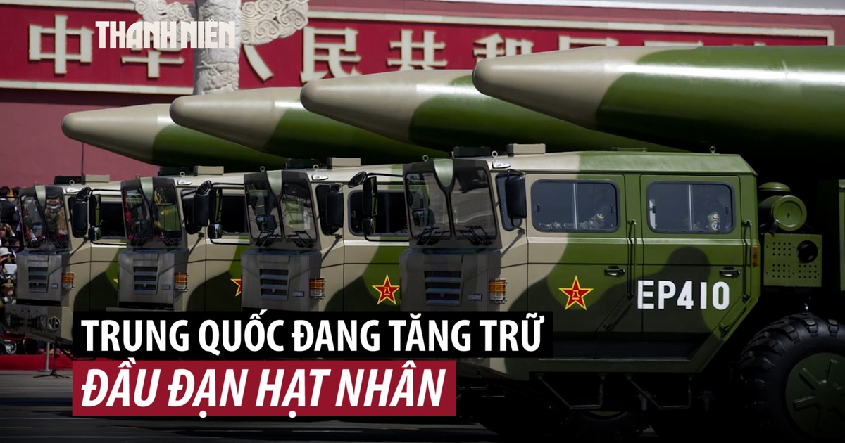 Lầu Năm Góc: Trung Quốc tăng nhanh số đầu đạn hạt nhân