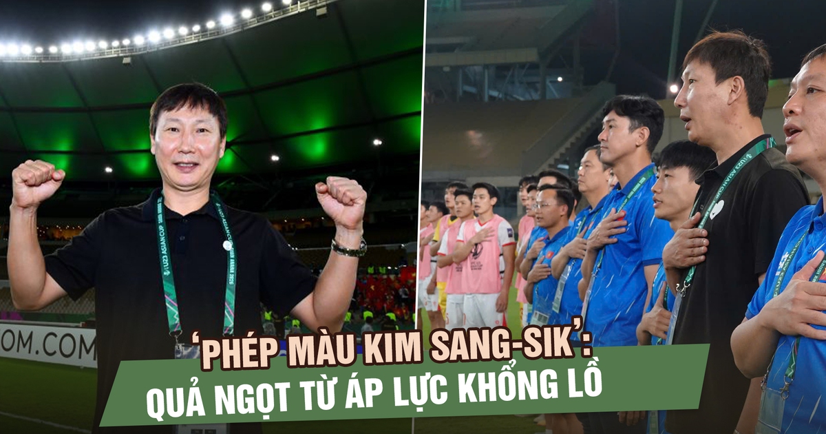 ‘Phép màu Kim Sang-sik’: Quả ngọt từ áp lực và khối lượng việc khổng lồ