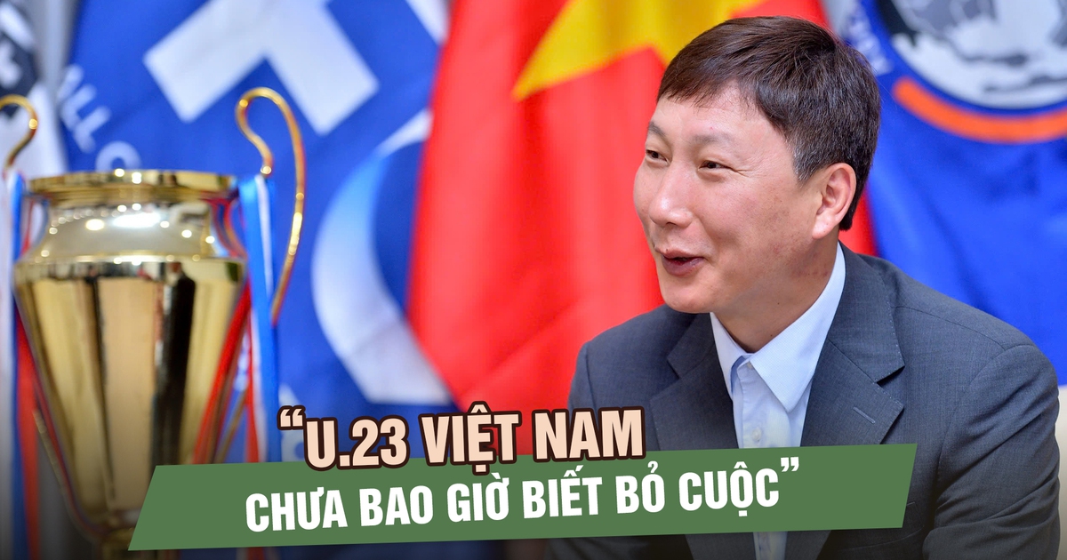 HLV Kim Sang-sik: ‘Tôi tự tin sẽ giúp U.23 Việt Nam hay hơn nữa, mục tiêu là World Cup’