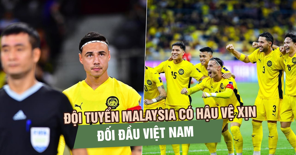 Đội tuyển Malaysia có hậu vệ xịn đối đầu Việt Nam trong trận đấu danh dự