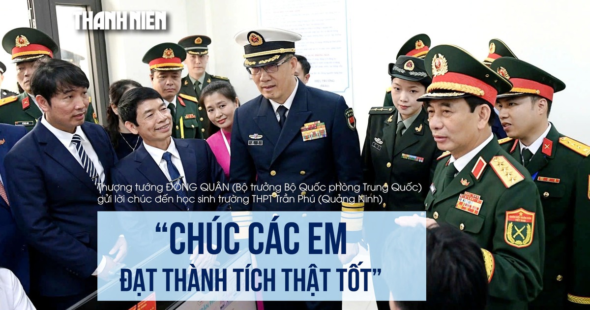 Giao lưu hữu nghị quốc phòng biên giới: Lời chúc đặc biệt của Bộ trưởng Trung Quốc