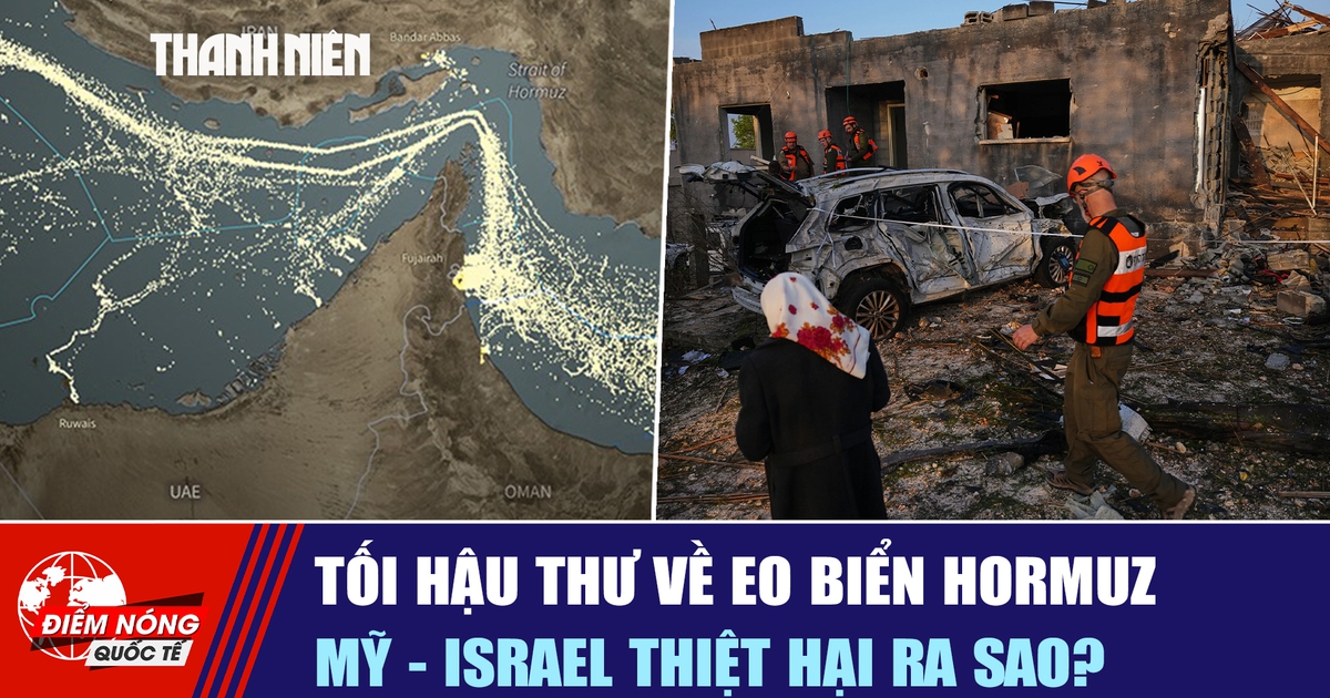 Tiêu điểm quốc tế ngày 23.3: Tối hậu thư về eo biển Hormuz | Mỹ - Israel thiệt hại ra sao?