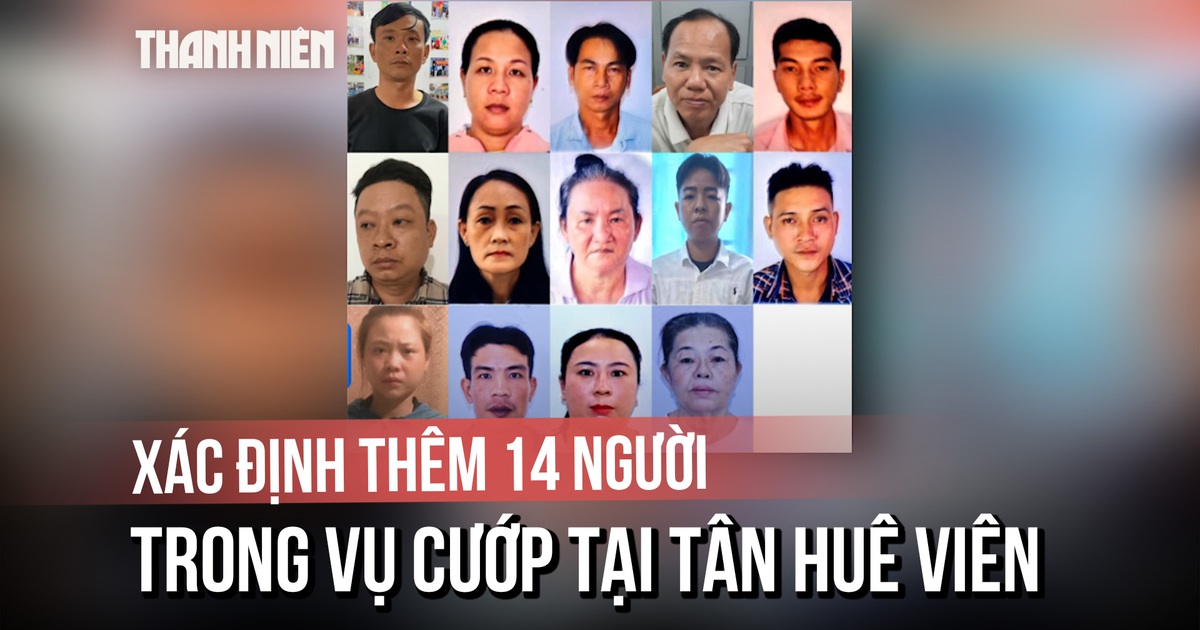 Xác định thêm 14 đối tượng liên quan vụ dàn cảnh cướp giật tại Tân Huê Viên