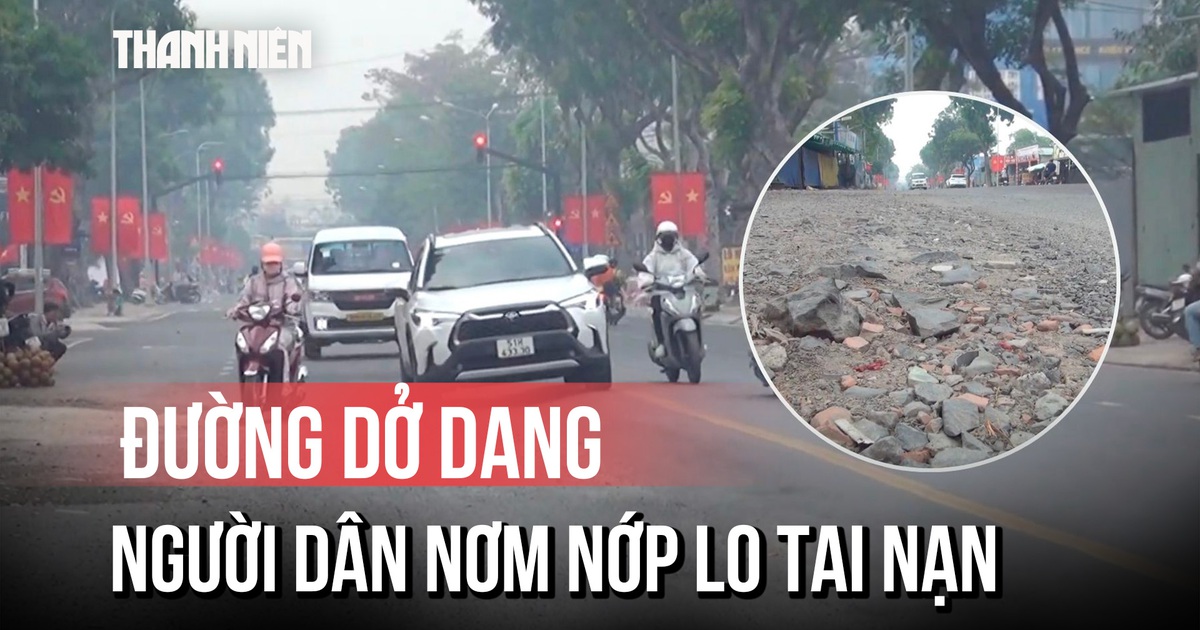 Hơn 100 mét đường dang dở thành “bẫy” giao thông tại khu dân cư Vĩnh Lộc