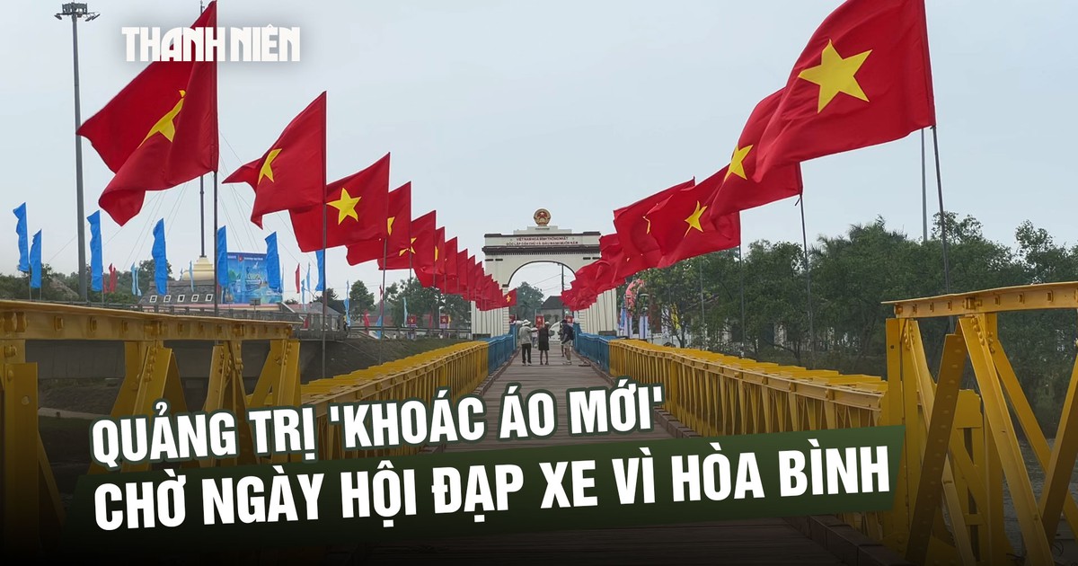 Quảng Trị 'khoác áo mới', chờ Ngày hội đạp xe Vì hòa bình