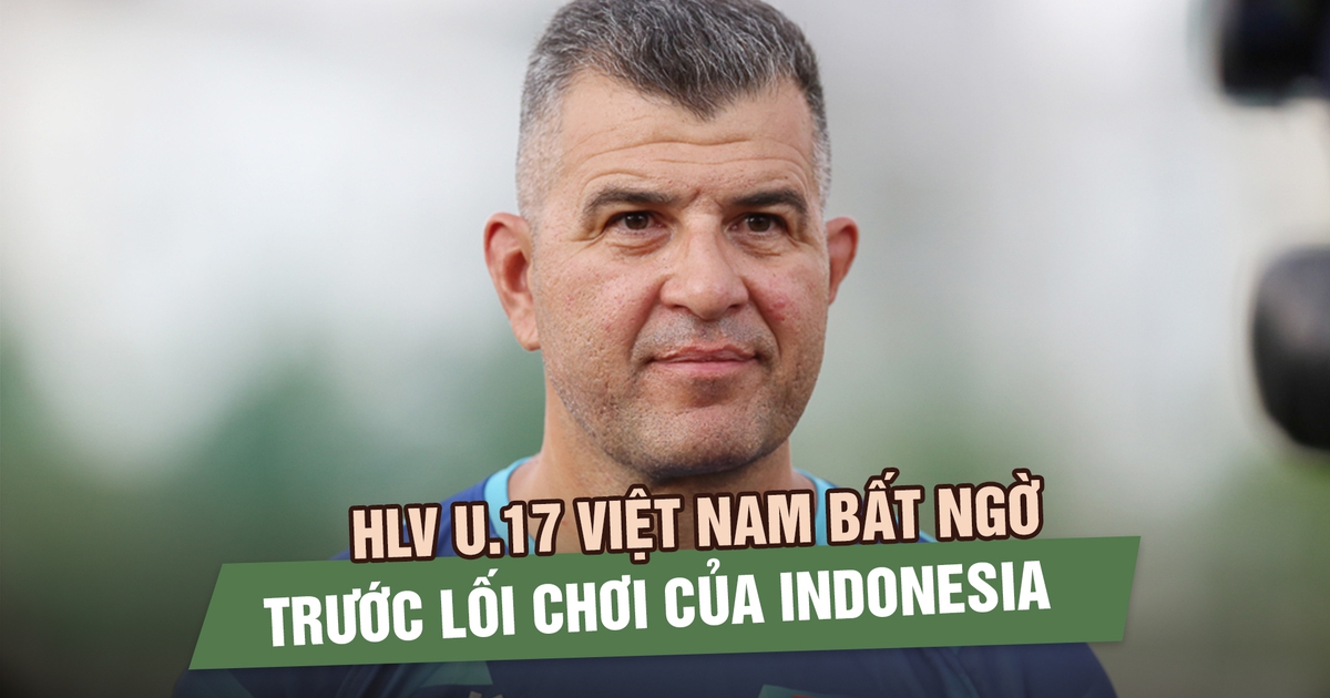 HLV U.17 Việt Nam bất ngờ trước lối chơi của Indonesia, quyết thắng trận bán kết gặp Úc