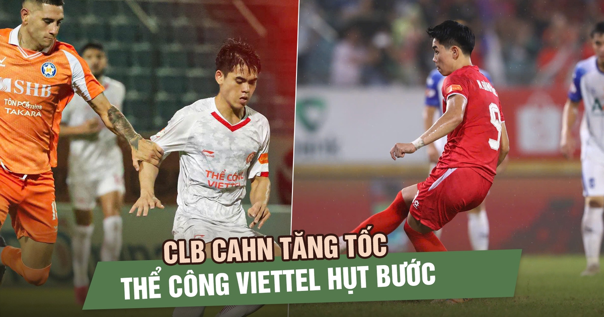 CLB CAHN tăng tốc, Thể Công Viettel hụt bước Cuộc đua vô địch bắt đầu phân hóa