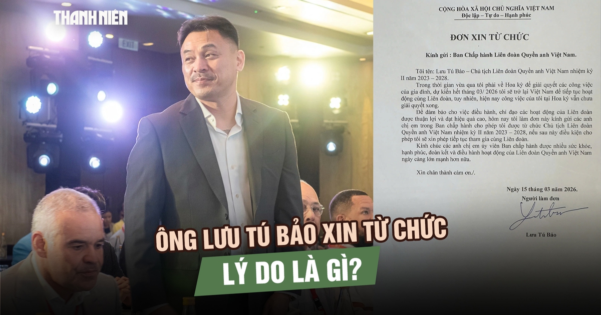Ông Lưu Tú Bảo xin từ chức Chủ tịch Liên đoàn Quyền anh Việt Nam, lý do là gì?