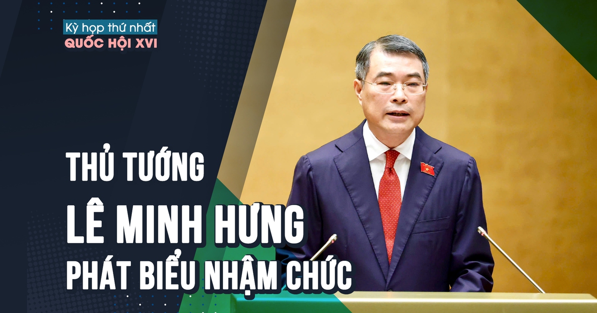 [VIDEO] Phát biểu nhậm chức của Thủ tướng Lê Minh Hưng
