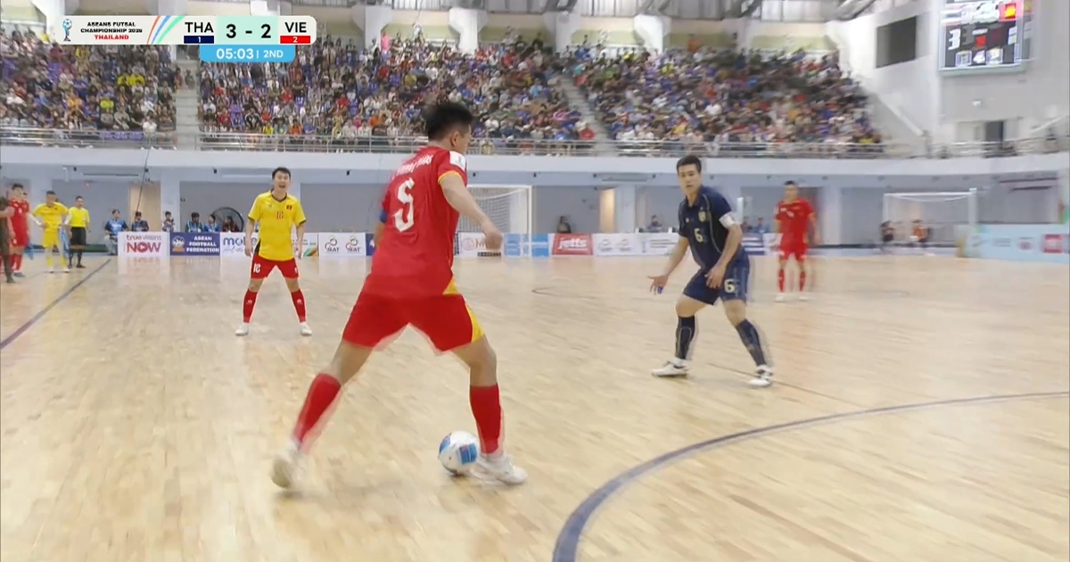 Đội tuyển Việt Nam thua Thái Lan, gặp Indonesia ở bán kết futsal Đông Nam Á 2026