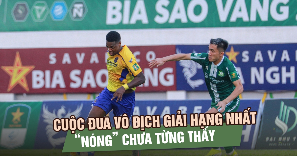 Vòng 18 giải hạng nhất: Bắc Ninh áp sát Trường Tươi Đồng Nai, cuộc đua vô địch nóng ran