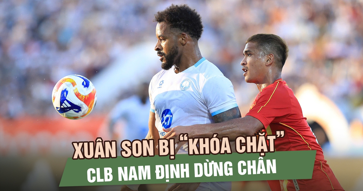 Xuân Son bị ‘khóa chặt’, CLB Nam Định lỡ hẹn chung kết Cúp C1 Đông Nam Á