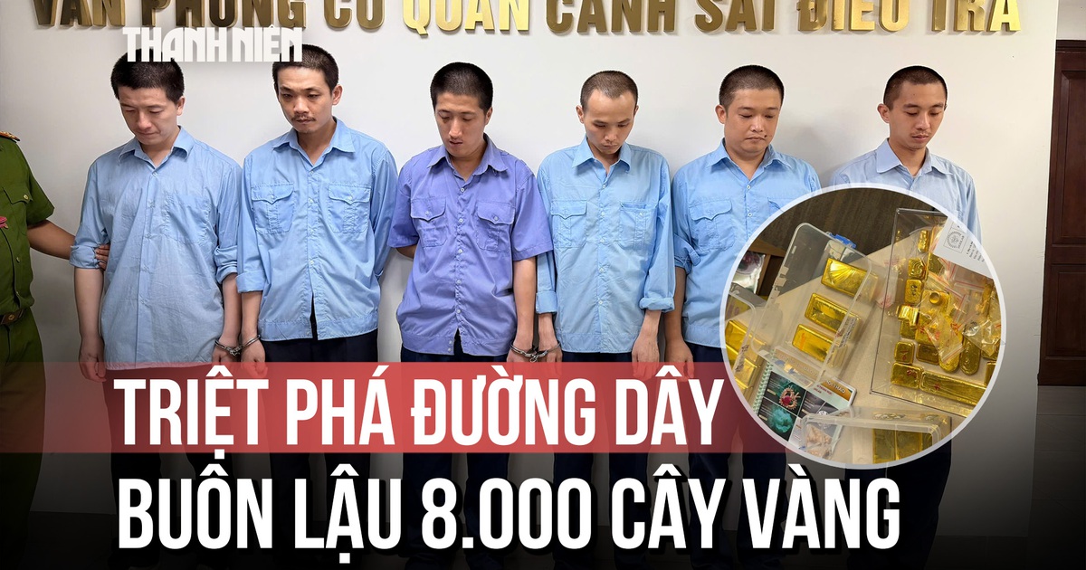'Ông trùm' ngoại quốc và đường dây lậu 8.000 cây vàng