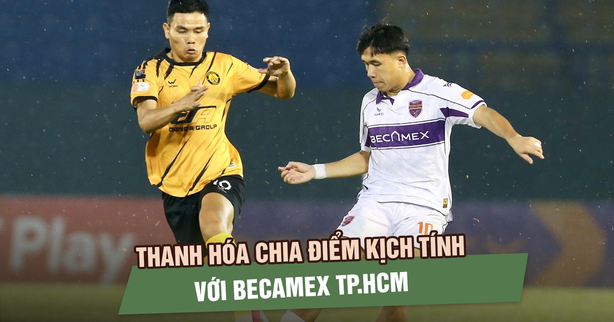 Thanh Hóa chia điểm kịch tính với Becamex TP.HCM: Ngọc Mỹ tỏa sáng