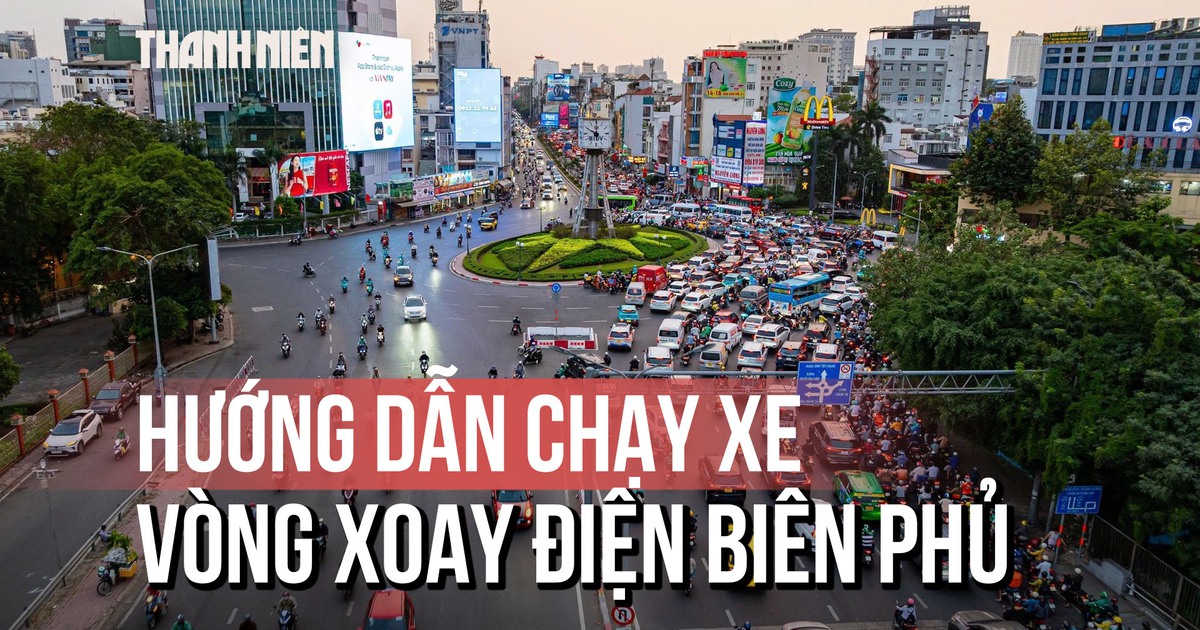 TP.HCM sắp đổi cách chạy xe ở vòng xoay Điện Biên Phủ: Người dân chú ý cách đi