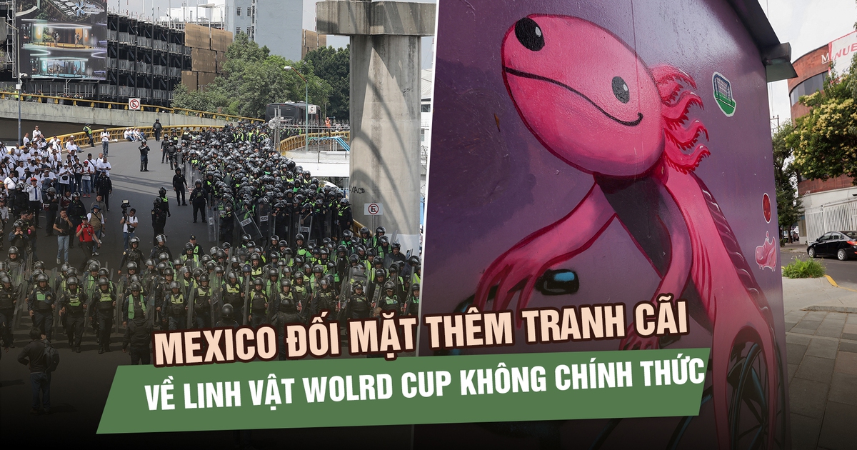 Giáo viên biểu tình trước thềm World Cup, Mexico đối mặt thêm tranh cãi về linh vật không chính thức