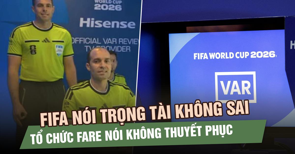 Trọng tài World Cup 2026 được FIFA minh oan sau cáo buộc liên quan biểu tượng thượng đẳng da trắng