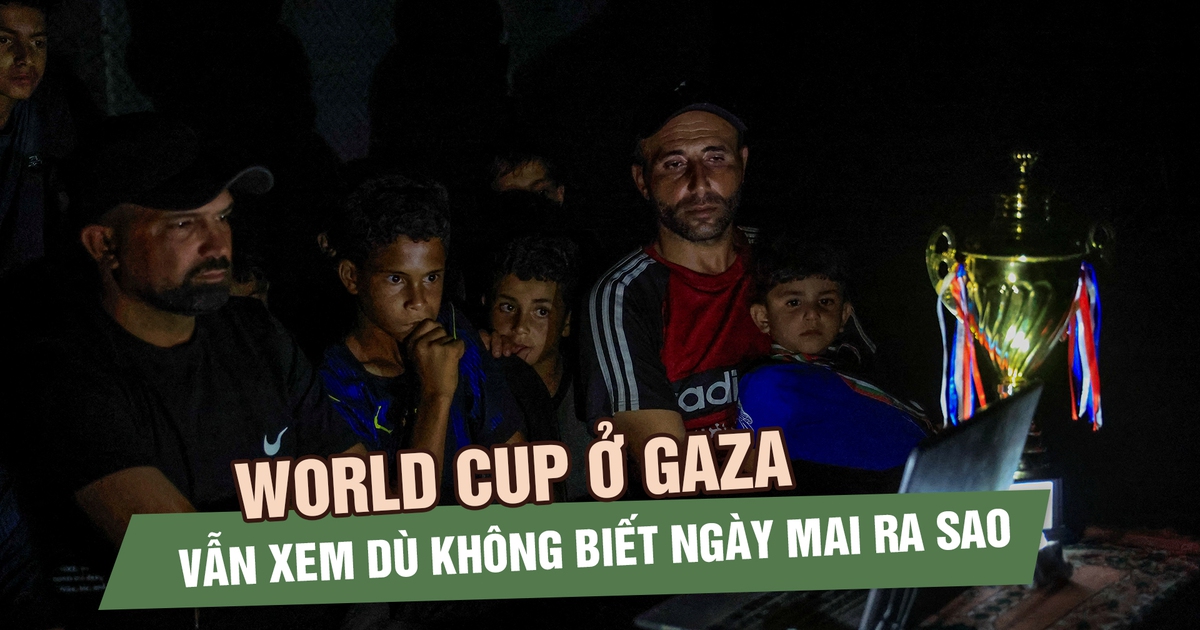 World Cup giữa đống đổ nát: Khi bóng đá trở thành niềm vui hiếm hoi ở Gaza