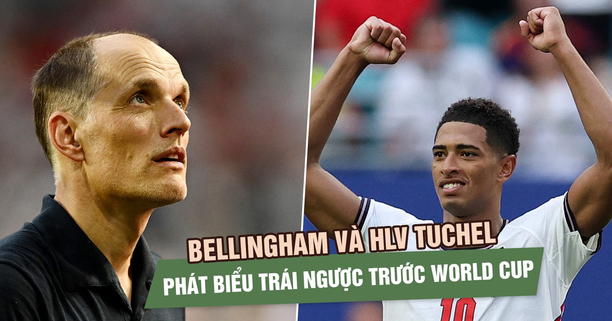 Bellingham phản bác HLV Tuchel, đội tuyển Anh mâu thuẫn nội bộ trước bán kết World Cup?