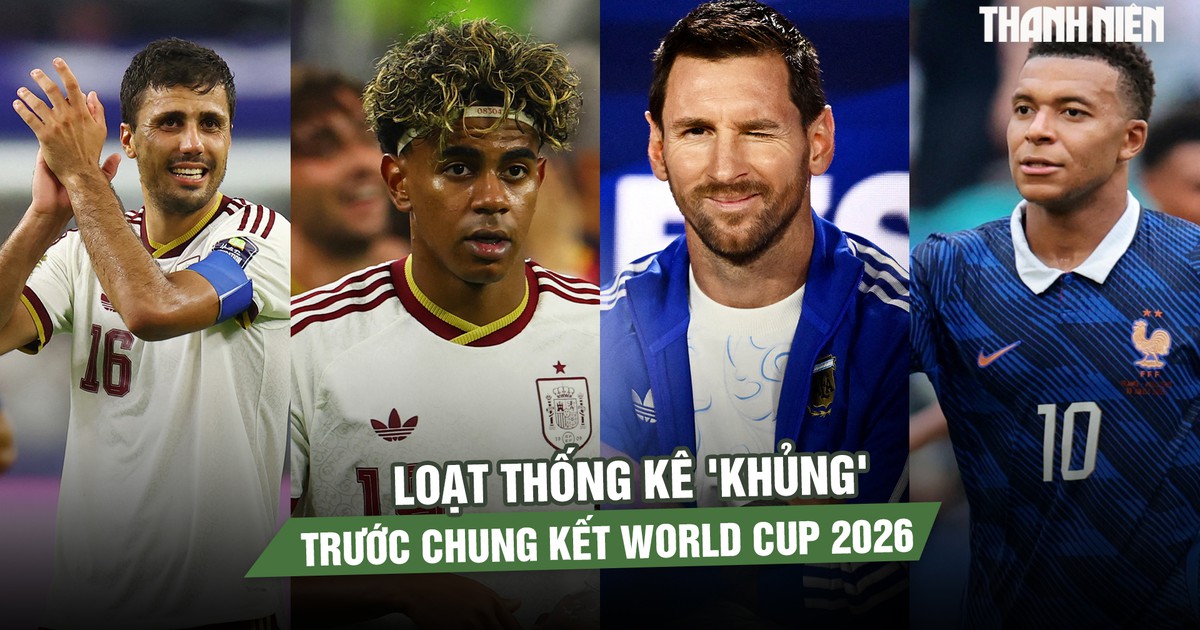 Loạt thống kê 'khủng' trước chung kết World Cup 2026