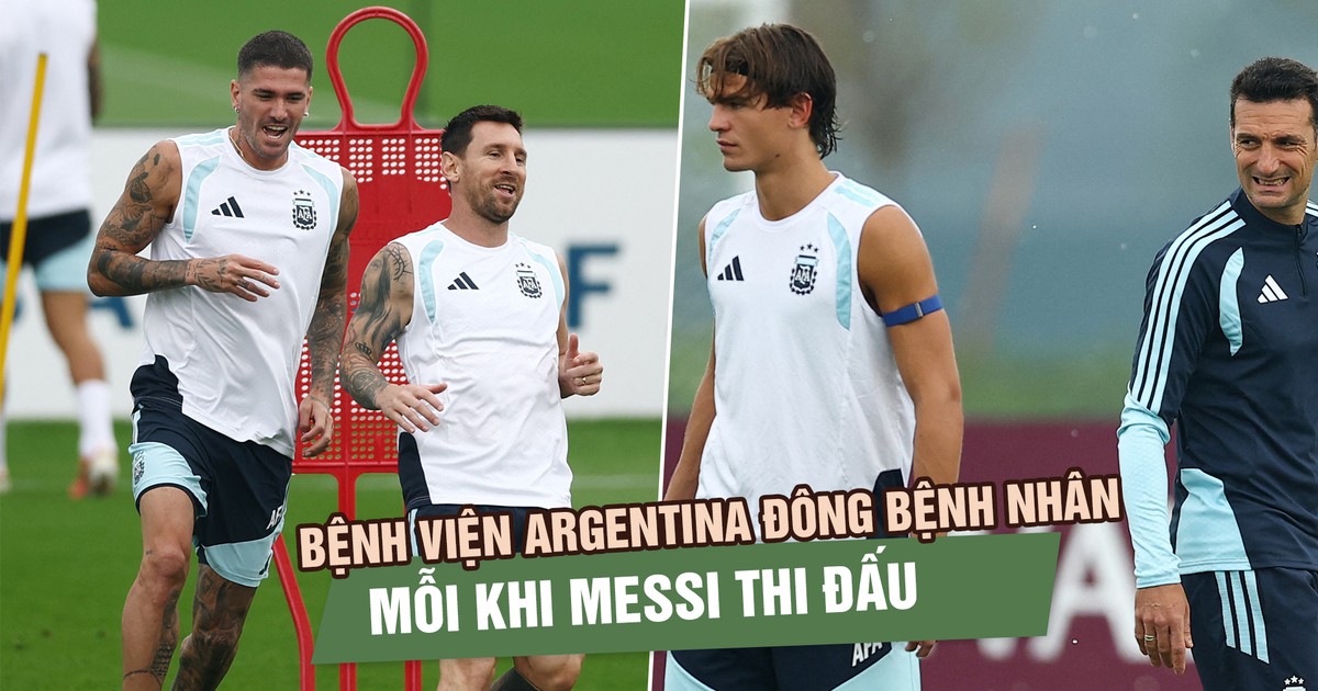 Chuyện lạ World Cup: Bệnh viện Argentina đông bệnh nhân mỗi khi Messi thi đấu