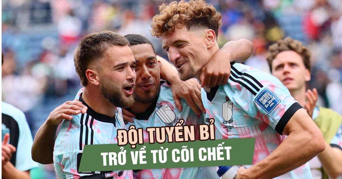 Kịch bản khó tin nhất World Cup 2026 gọi tên đội tuyển Bỉ: Trở về từ cõi chết