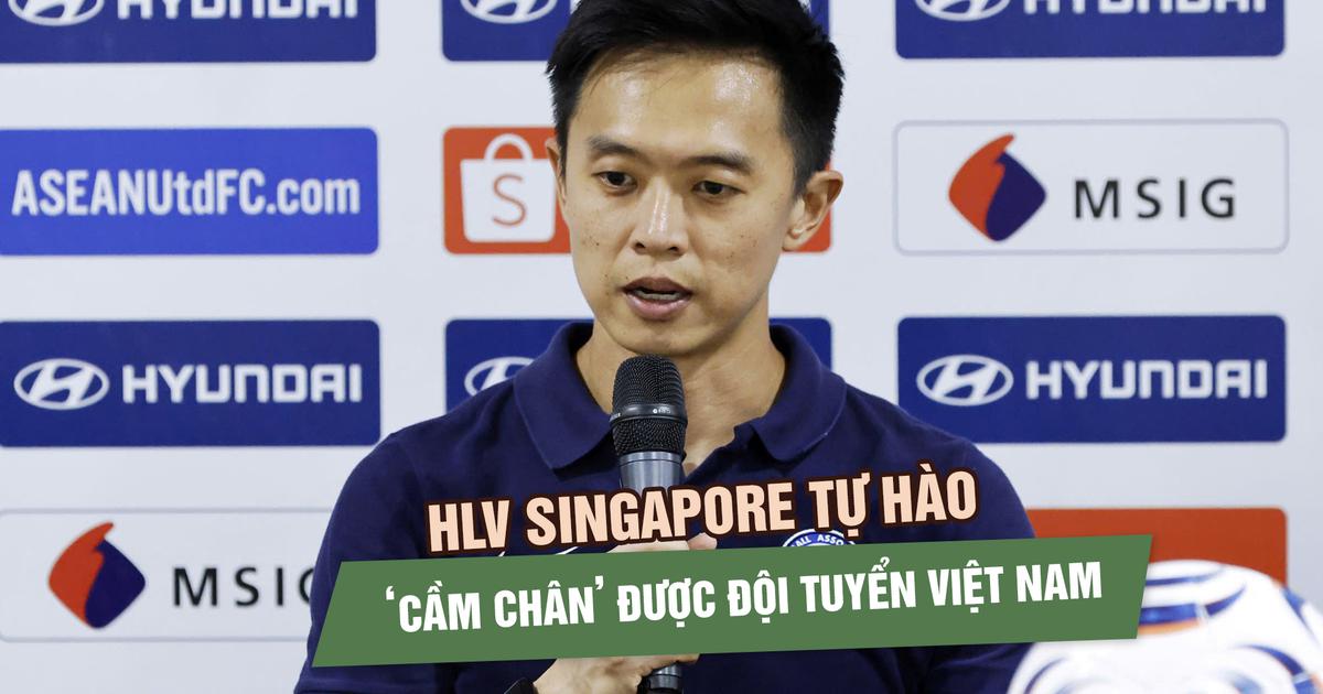 HLV Singapore tự hào ‘cầm chân’ đội tuyển Việt Nam, báo chí đảo quốc ca ngợi 1 điểm quý giá