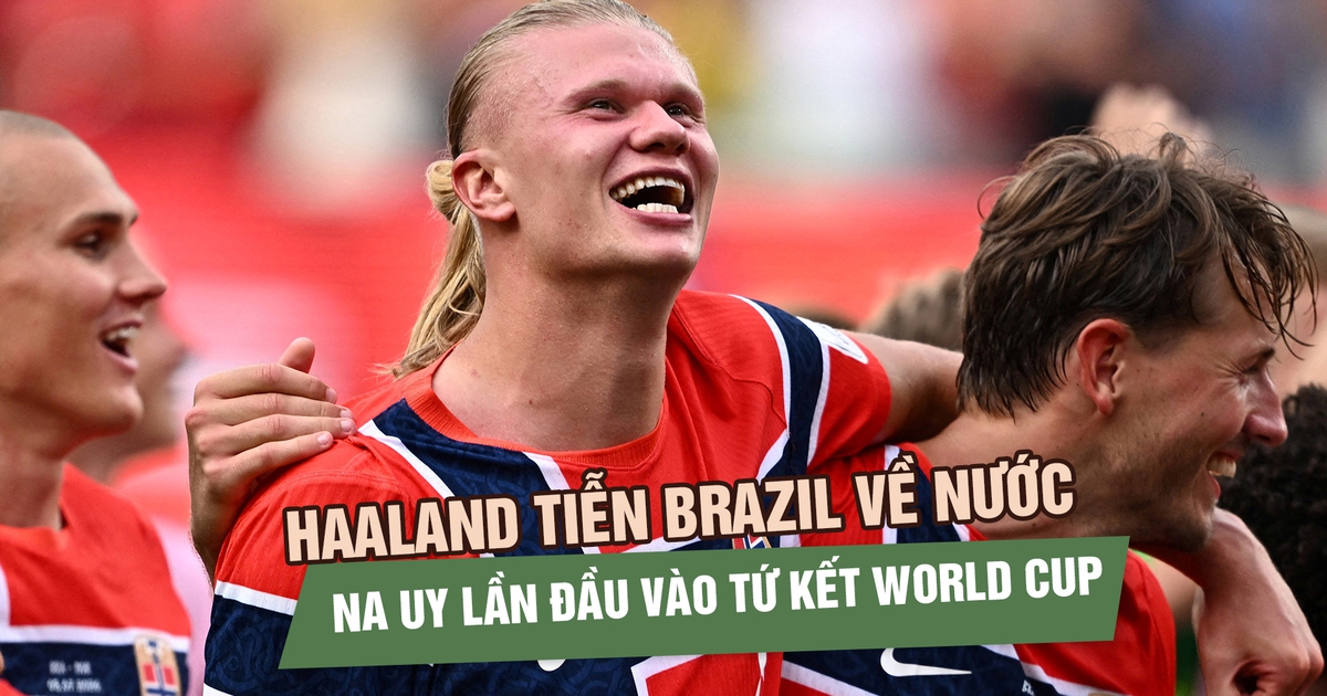 Brazil thua vì quên một điều: Haaland không cần nhiều cơ hội