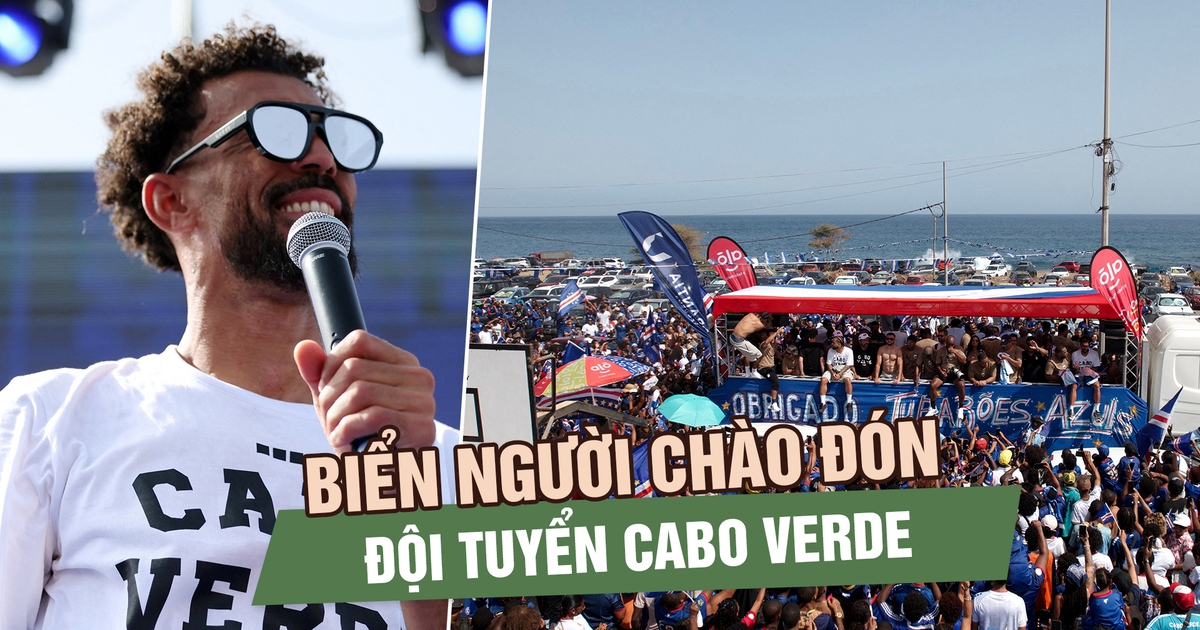 Biển người chào đón đội tuyển Cabo Verde, Vozinha bước ra World Cup với vị thế mới