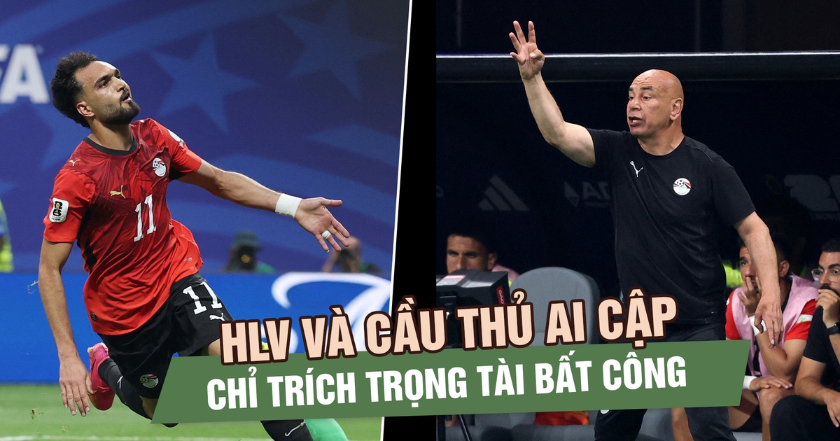 HLV và cầu thủ Ai Cập chỉ trích trọng tài bất công: 'Argentina nhận được sự hỗ trợ ở mọi cấp độ'