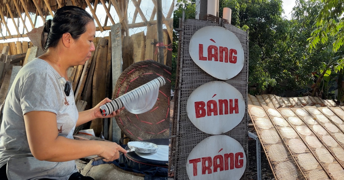 Giữ lửa làng nghề bánh tráng ở Phú Hòa Đông