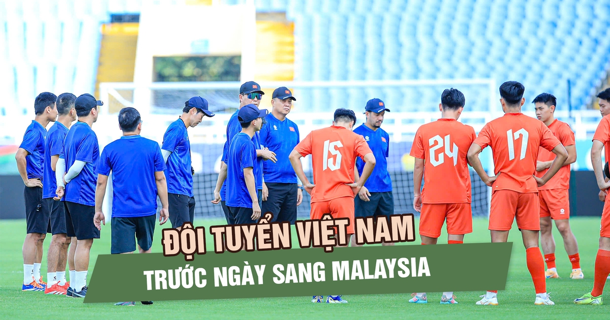Đội tuyển Việt Nam trước ngày sang Malaysia: Tăng tốc chiến thuật, thể trạng toàn đội ổn định