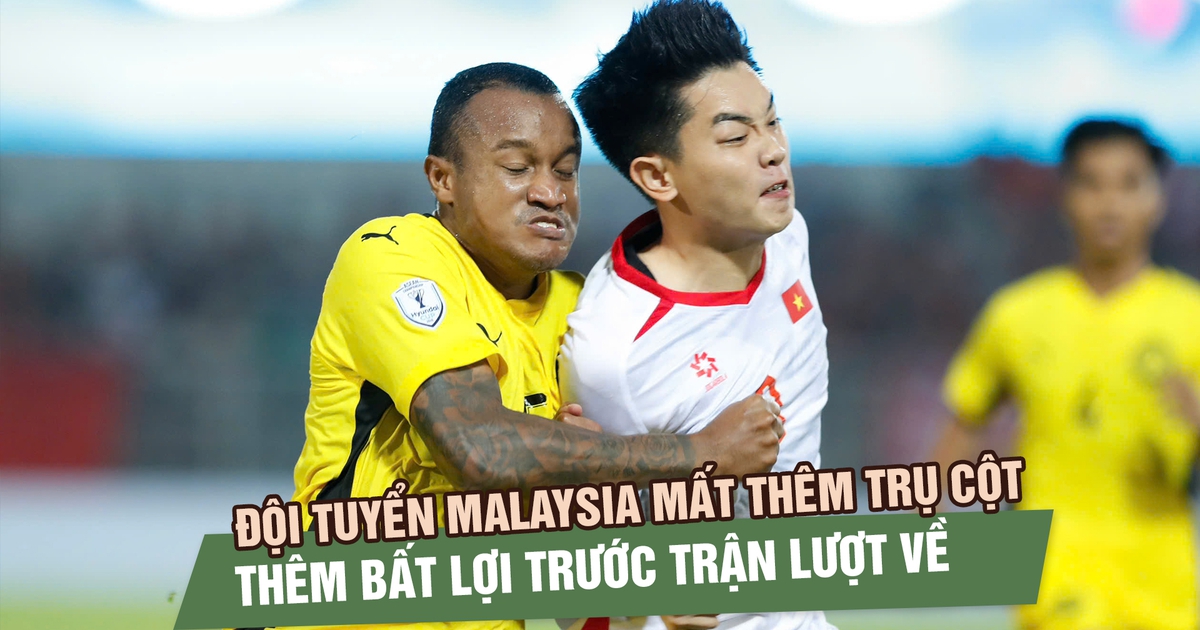 Đội tuyển Malaysia mất thêm trụ cột, nhiệm vụ lật ngược thế cờ trước Việt Nam càng khó