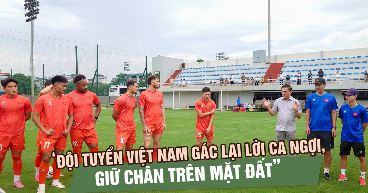 Trưởng đoàn Trần Anh Tú: ‘Đội tuyển Việt Nam gác lại lời ca ngợi, tập trung cho chung kết lượt về’