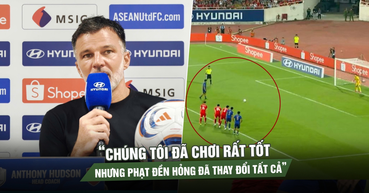 HLV Hudson tiếc nuối: ‘Quả phạt đền hỏng đã thay đổi tất cả’