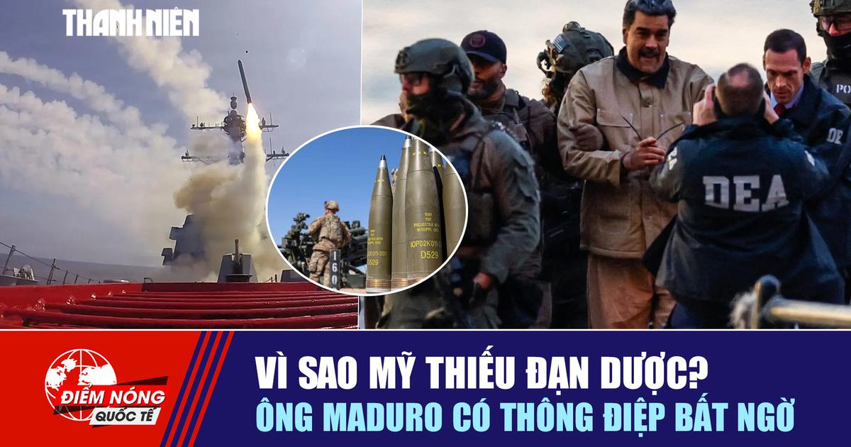 Tiêu điểm quốc tế ngày 4.8: Vì sao Mỹ thiếu đạn dược? | Ông Maduro có thông điệp bất ngờ