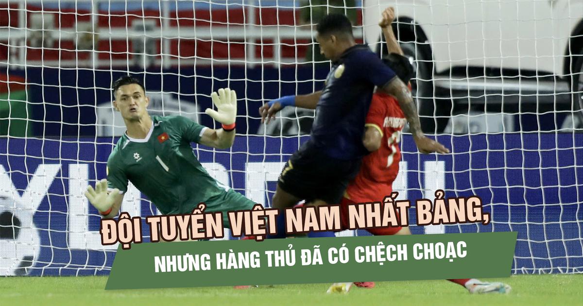 Đội tuyển Việt Nam nhất bảng, nhưng hàng thủ đã phát tín hiệu cảnh báo