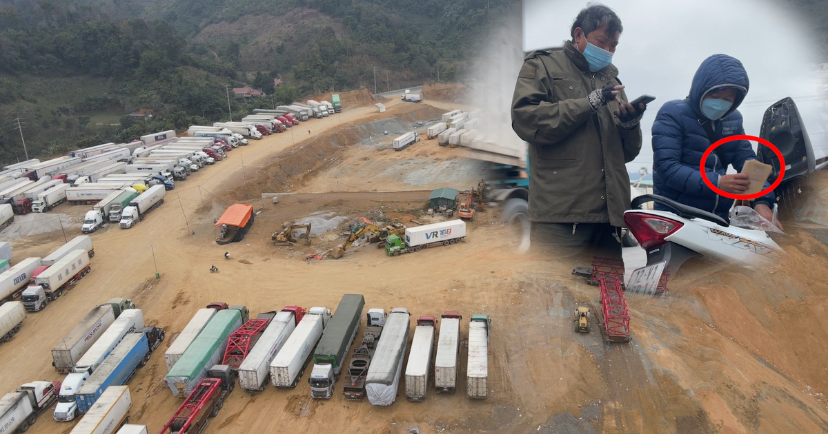 Tài xế container chi hàng chục triệu đồng ‘tiền luật’ ở cửa khẩu Lạng Sơn