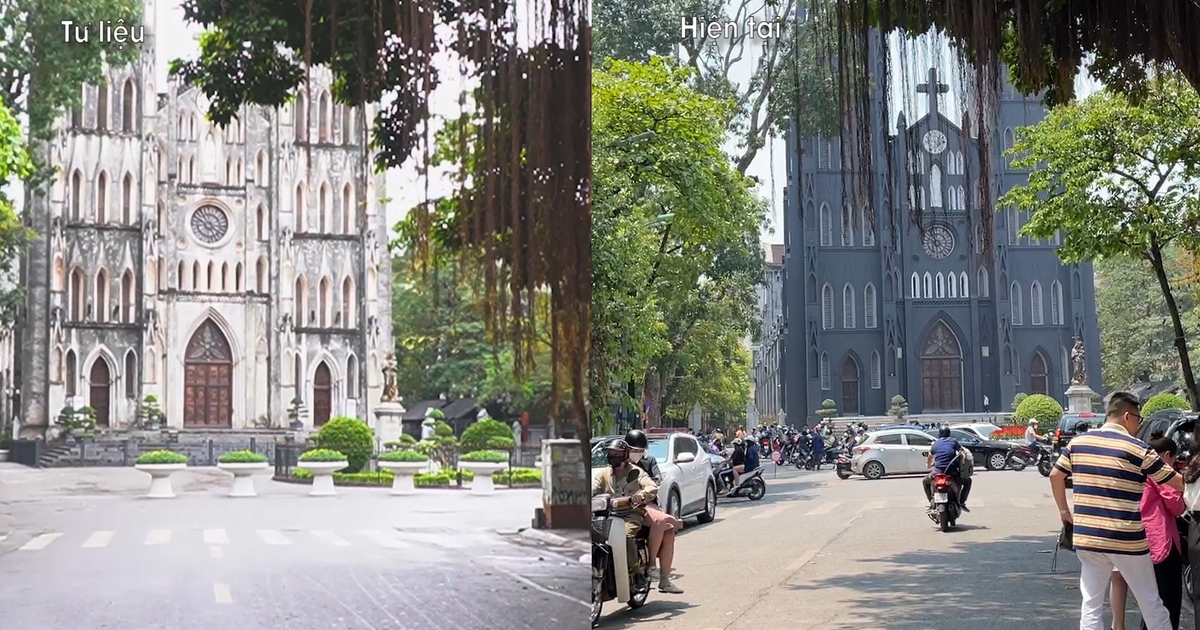 Diện mạo mới của Nhà thờ lớn Hà Nội sau hơn một năm sửa chữa