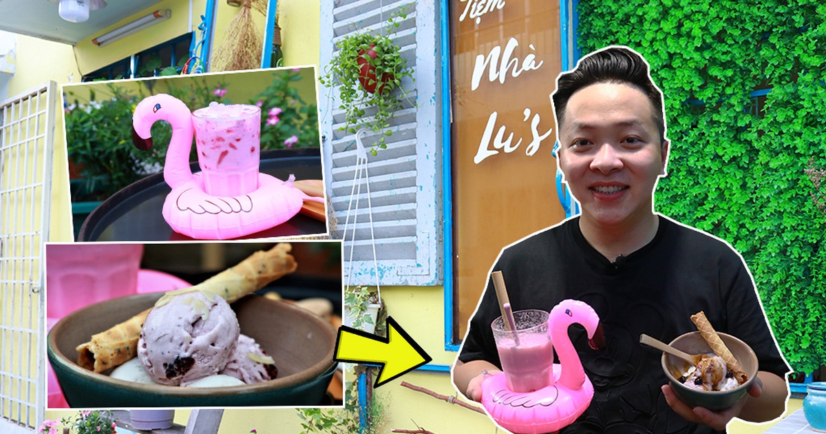 Quán kem trái cây trân châu đường đen có không gian như Đà Lạt ngay tại Sài Gòn