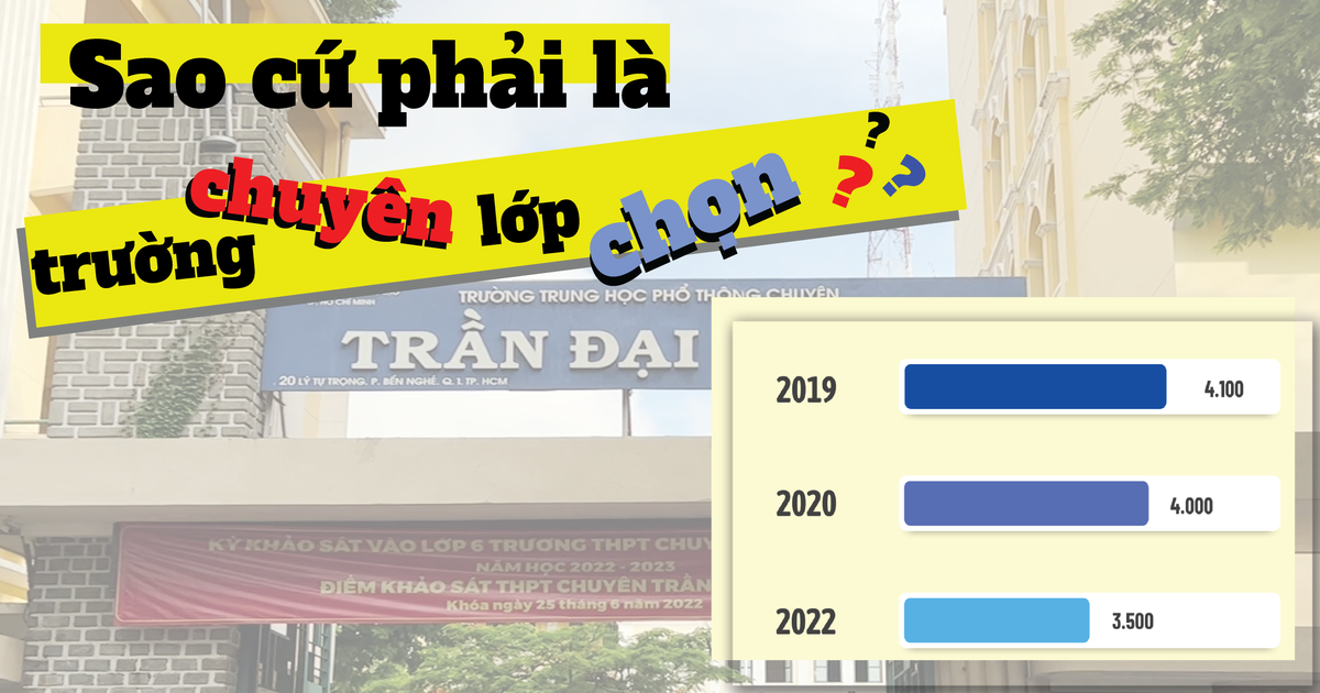 Chỉ cho con trải nghiệm thi vào trường Trần Đại Nghĩa!