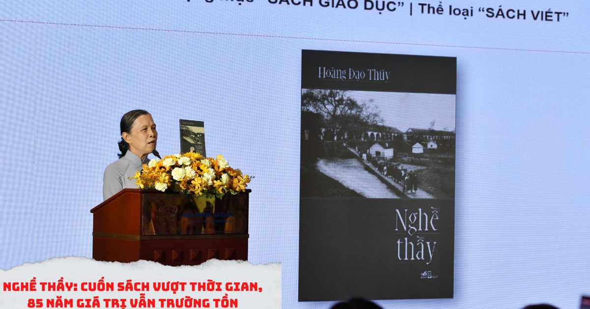Nghề thầy: Cuốn sách vượt thời gian, 85 năm giá trị vẫn trường tồn