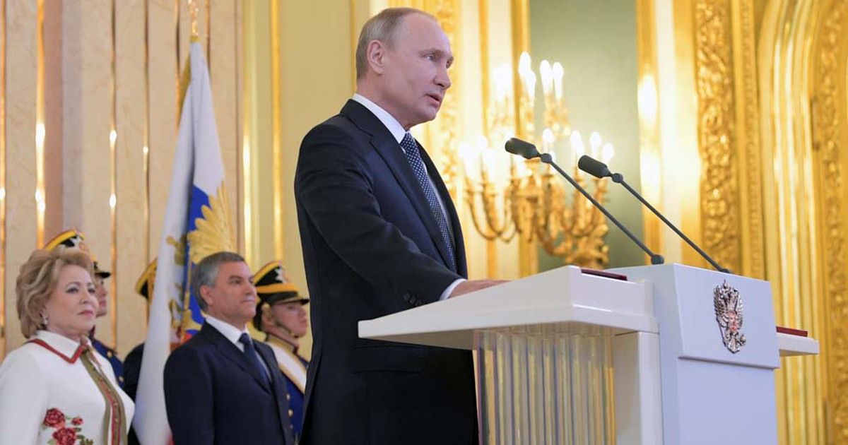 Tổng thống Putin tuyên bố xây dựng đất nước hùng mạnh