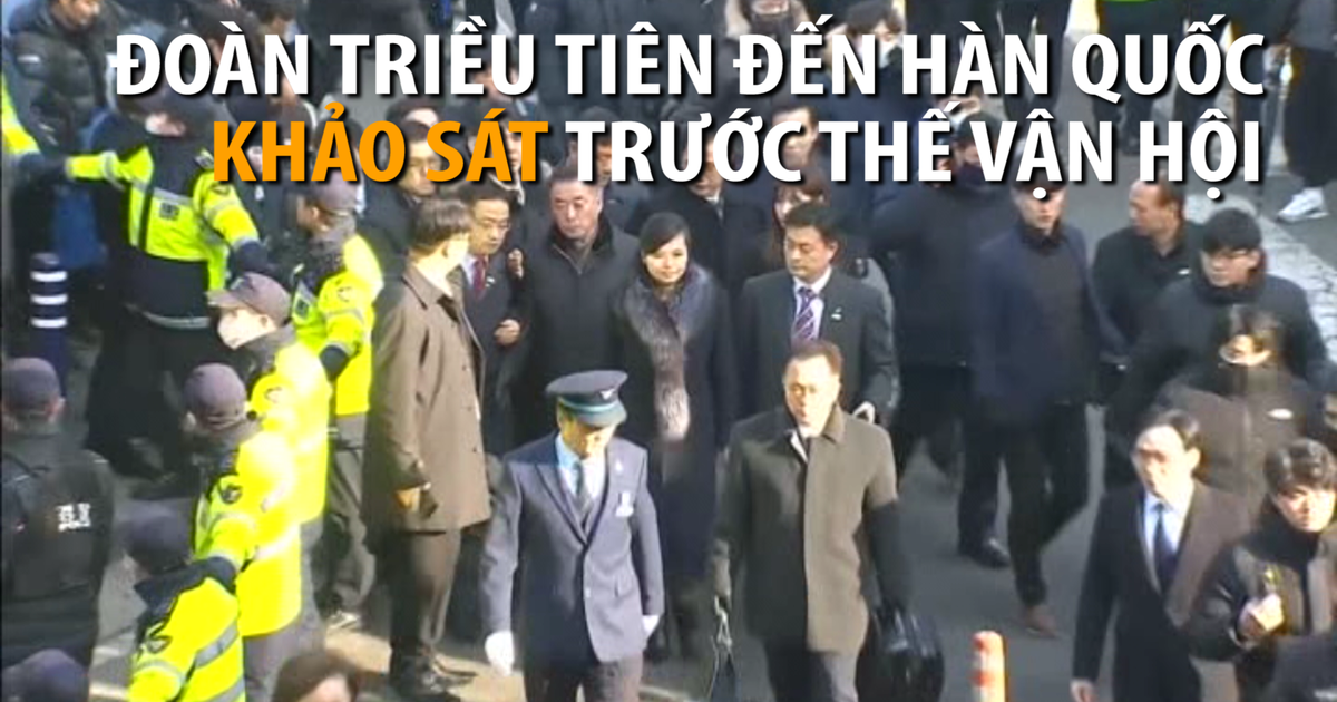 Đoàn Triều Tiên đến Hàn Quốc khảo sát thế vận hội