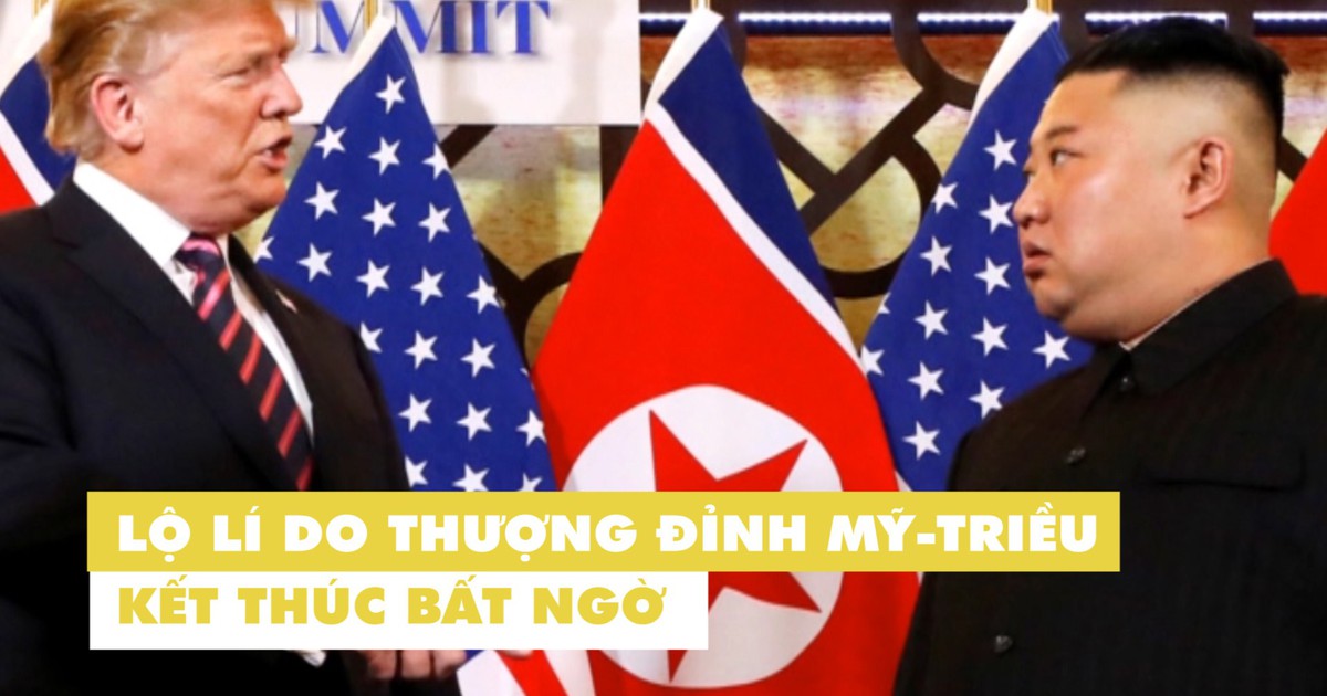 Yêu cầu bất ngờ của Tổng thống Trump khiến thượng đỉnh Mỹ-Triều kết thúc đột ngột?