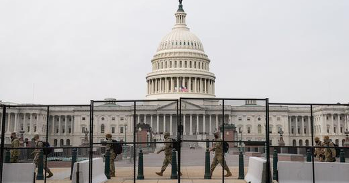 Tăng cường an ninh phòng bạo động trong lễ nhậm chức Tổng thống Mỹ