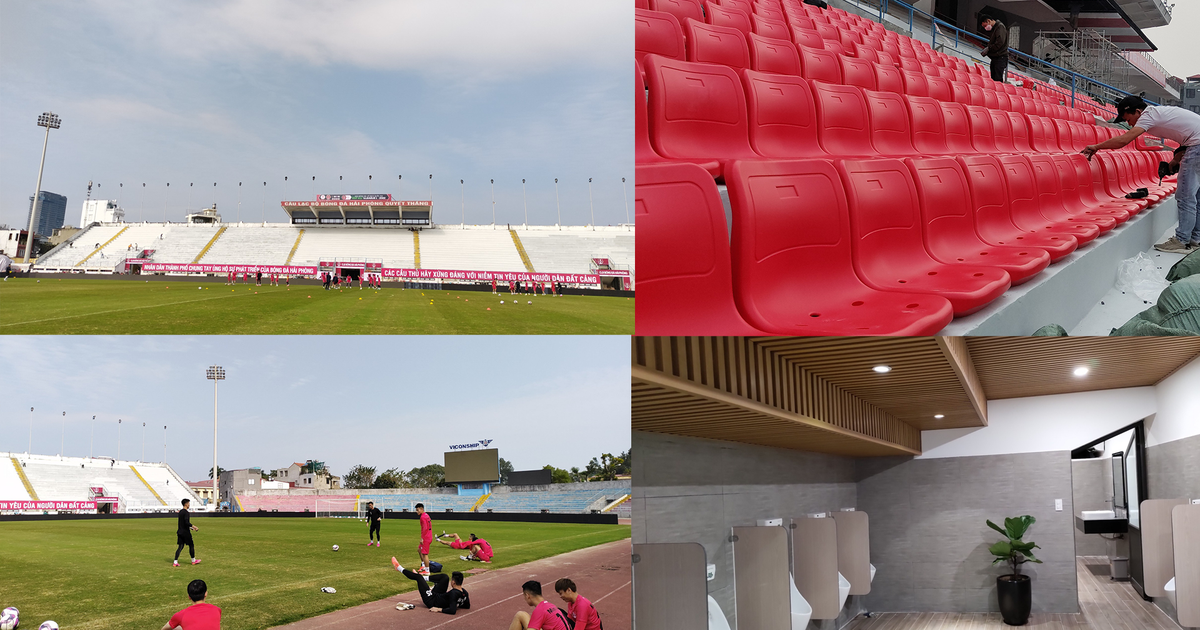 Ngỡ ngàng ngắm sân Lạch Tray lột xác sau gần 20 năm nhếch nhác