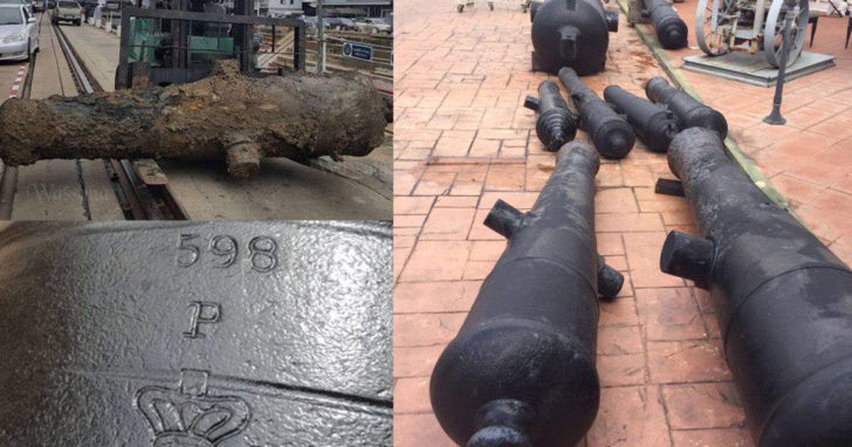 Thái Lan phát hiện thần công cổ