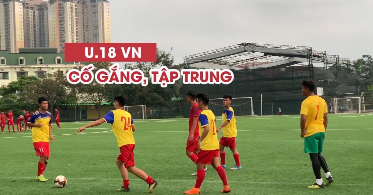 U.18 Việt Nam thua trẻ Hà Nội, HLV Hoàng Anh Tuấn rất lo lắng