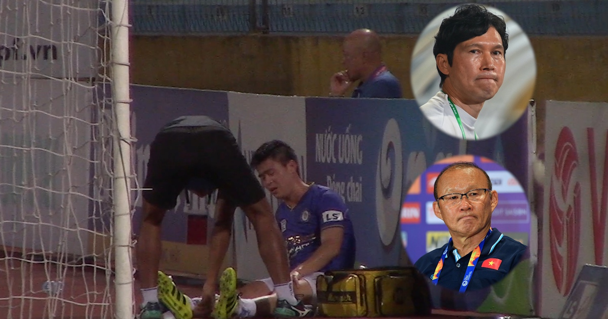 Duy Mạnh lại chấn thương, hai ông Park chỉ biết kêu trời!